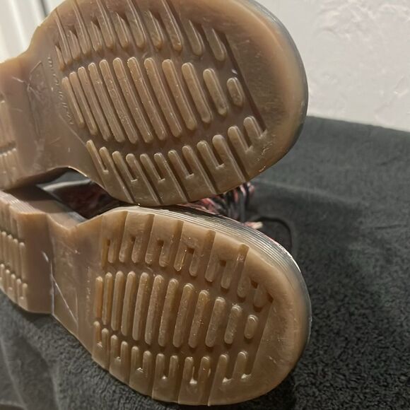 🔥 DR. MARTENS PINK LONDON LEATHER BOOTS RARE VINTAGE MADE IN ENGLAND Women Sz 8 - Picture 13 of 16